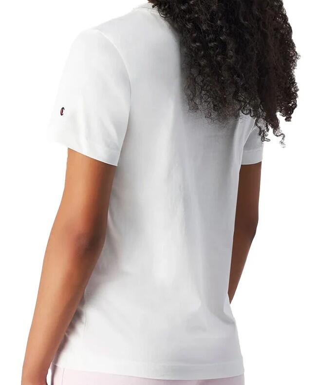 Champion T-shirt femme manches courtes 100% coton 2/4