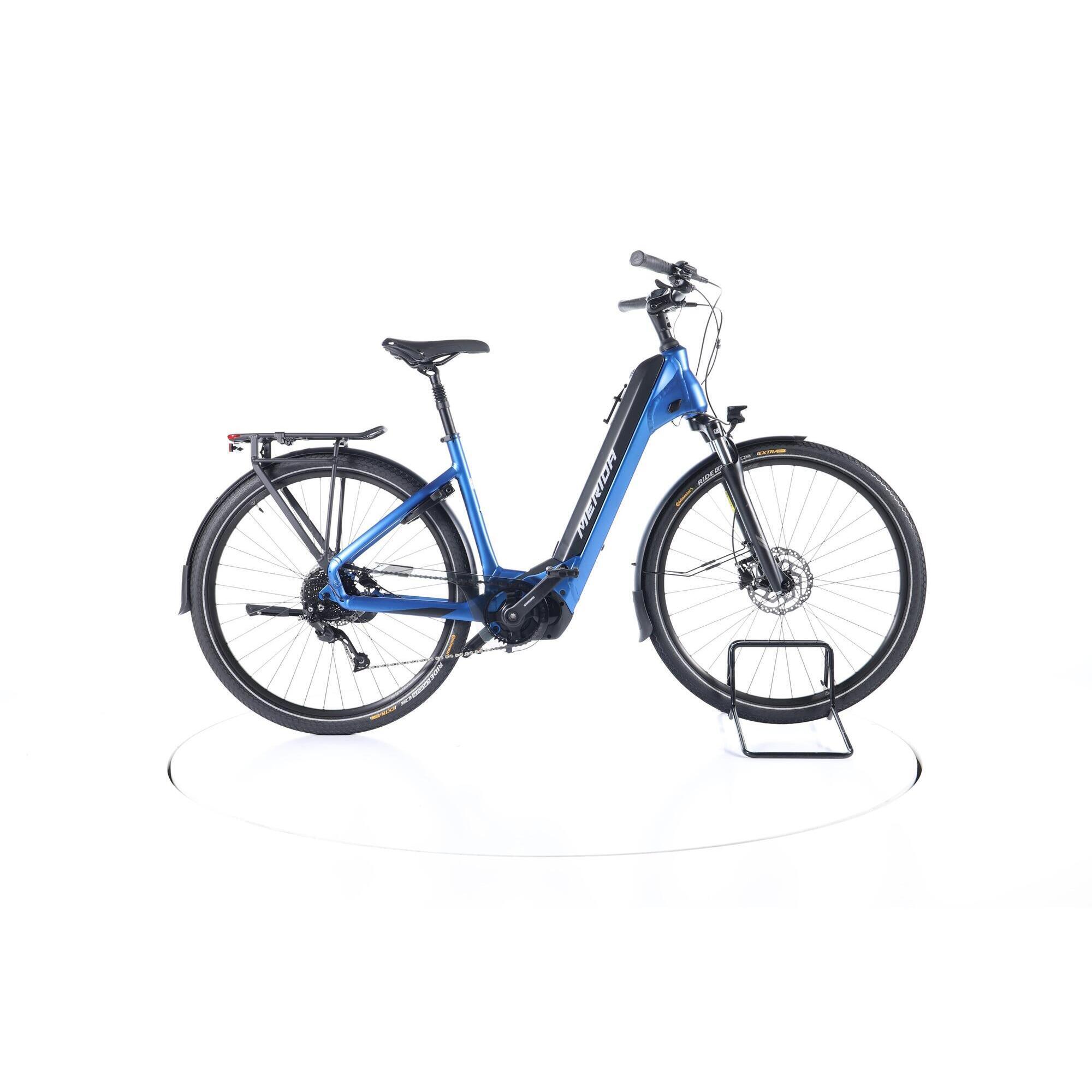 Merida - Reconditionné - Merida Espresso City 400 Eq Trekking Vélo Femmes - Très Bon - Vélo De Voyage - Bleu - Petit - Decathlon