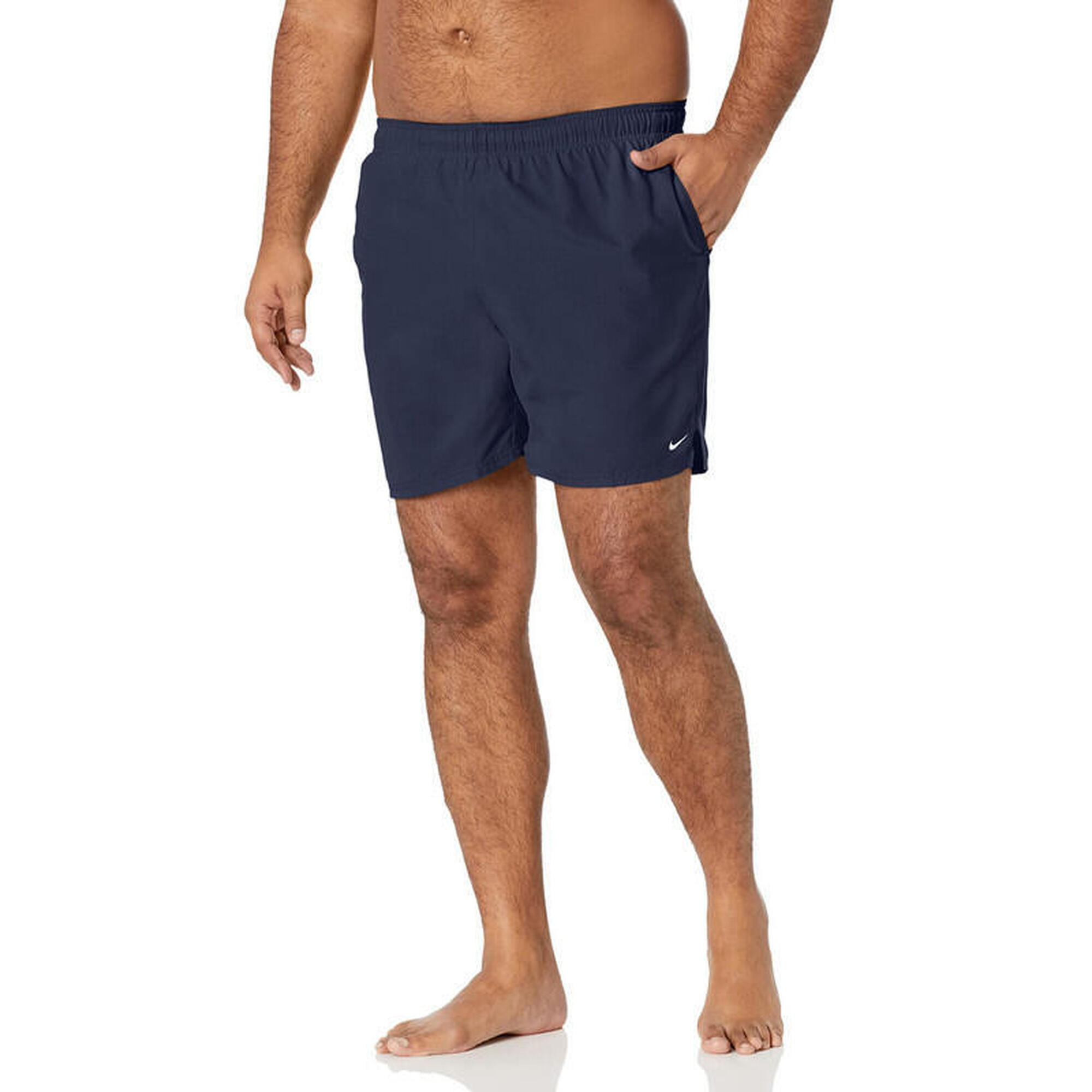Nike - Shorts Mare Lungo Uomoricamo Logo Swoosh - Boxer De Bain - Bleu - 38 S - Decathlon
