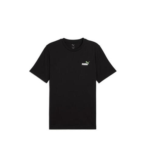 PUMA Ess+ 2 col Small Logo Tee Maglietta Puma Black-Spring Fern S