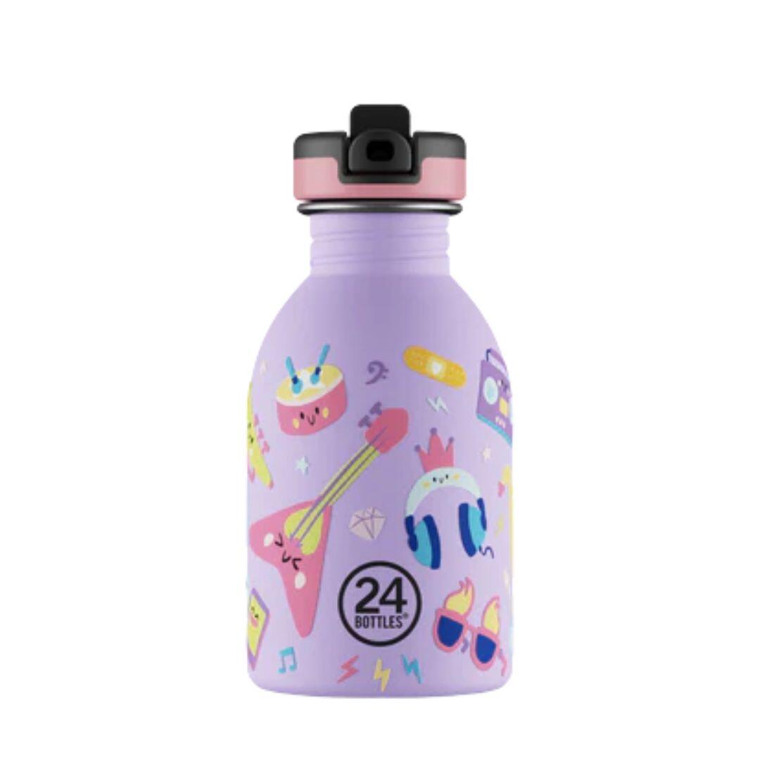 Gourdes 24Bottles Music Friends Gourde 250 mL 1/4