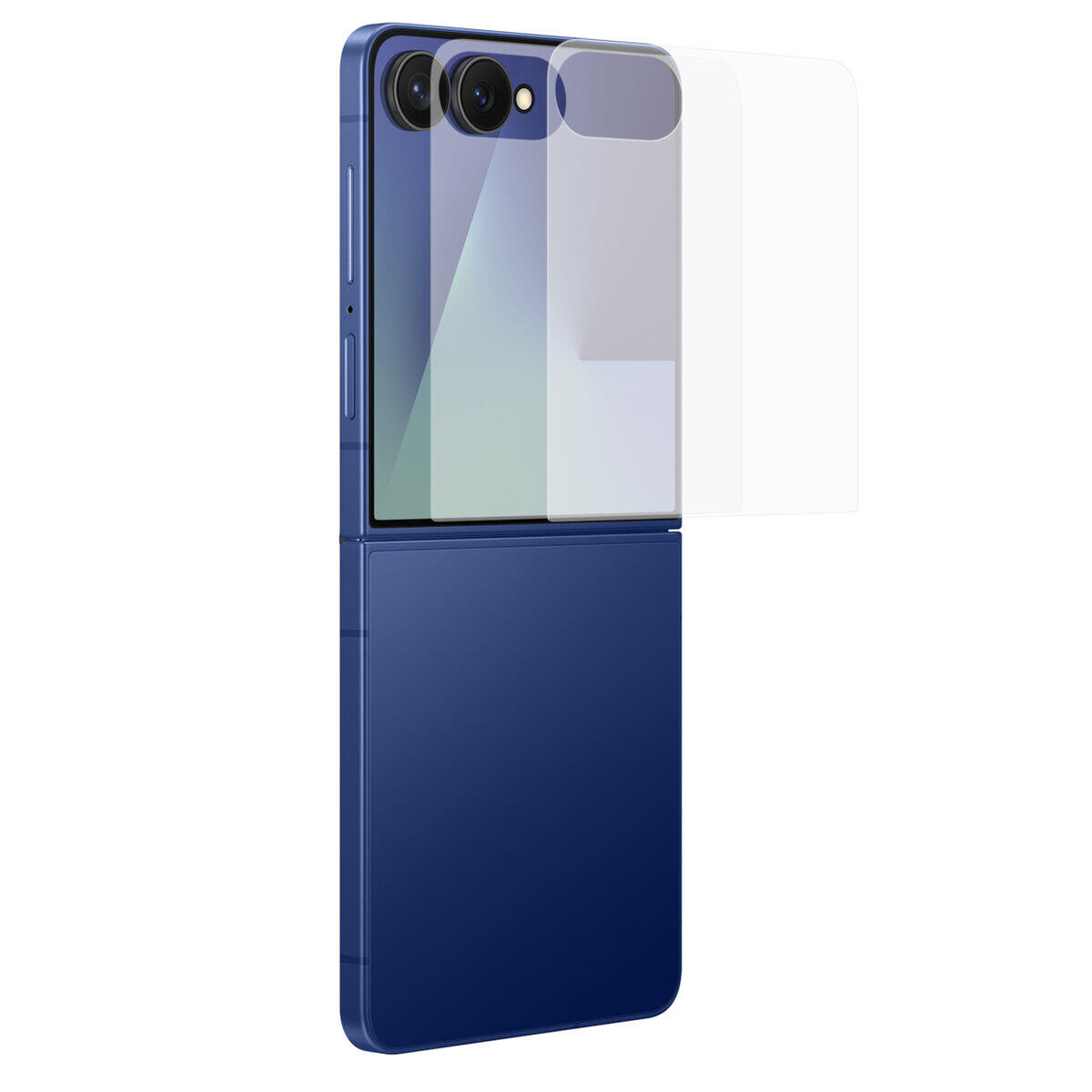 Protetor de ecrã para o telemóvel samsung ef-uf766ctegww galaxy z flip 7