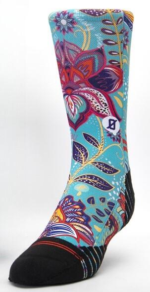 Calzini unisex Scrimmage Everyday Paisley Watergreen S (35-39) 3/3