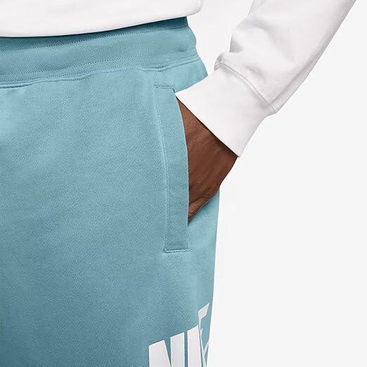NIKE M NK Club Alumni HBR FT Short Pantaloni Sportivi Uomo Denim Turq XXL 3/3