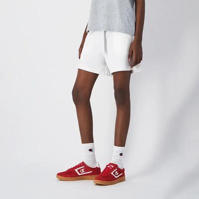 2528 champion dames short wit, 100% katoen, slim fit