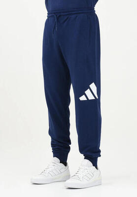 Jogging adidas Essentials Big Logo - Pantalone Uomo Blu L