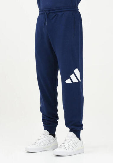 Jogging adidas Essentials Big Logo - Pantalone Uomo Blu L