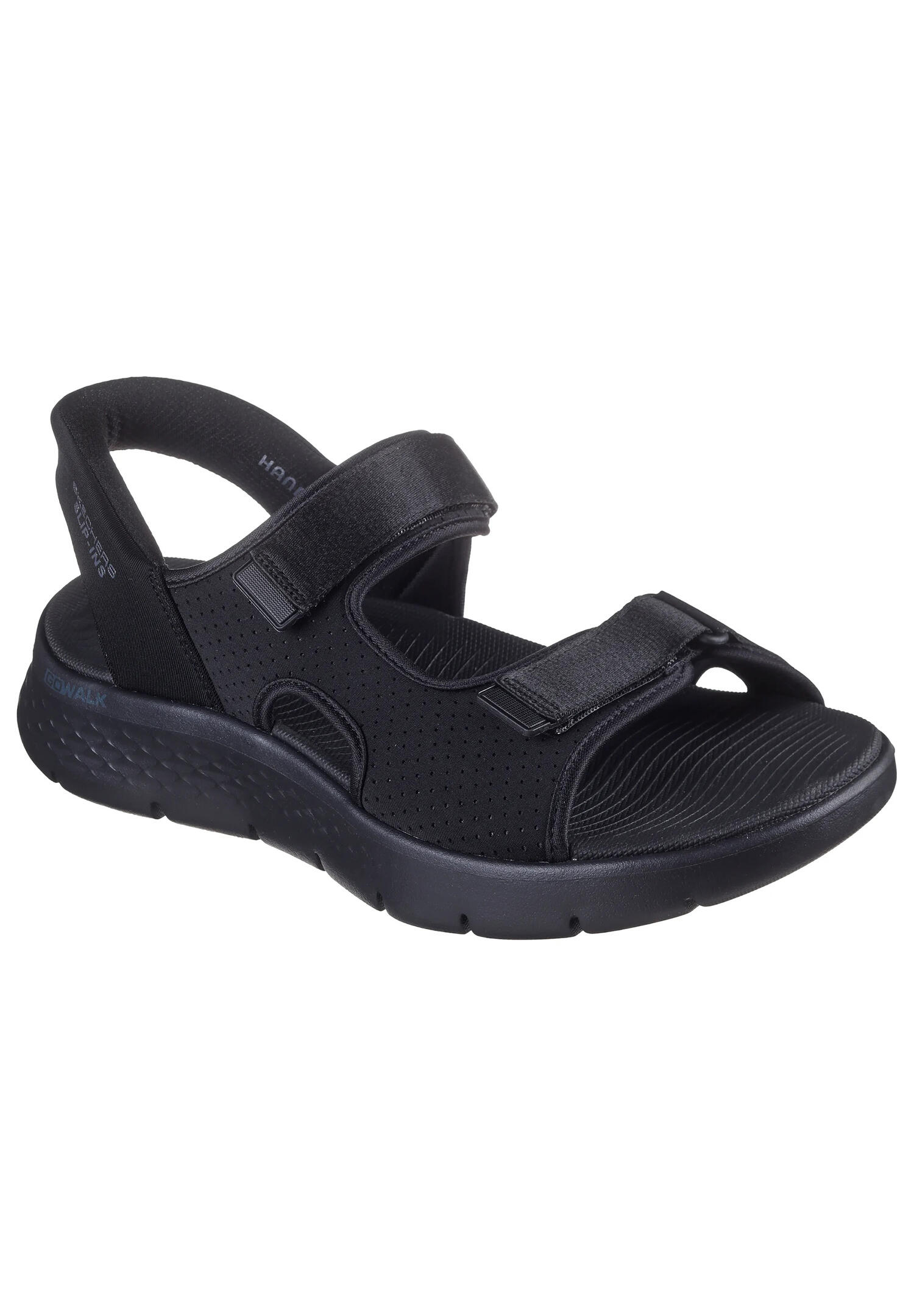 Sandales Skechers Go Walk Flex Sandal-easy Entr, Noir, Hommes 1/5