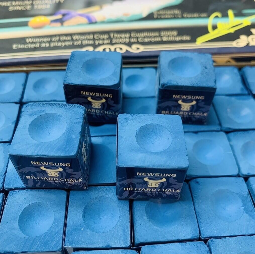 Biljart krijt Blauw 12st. 3/3