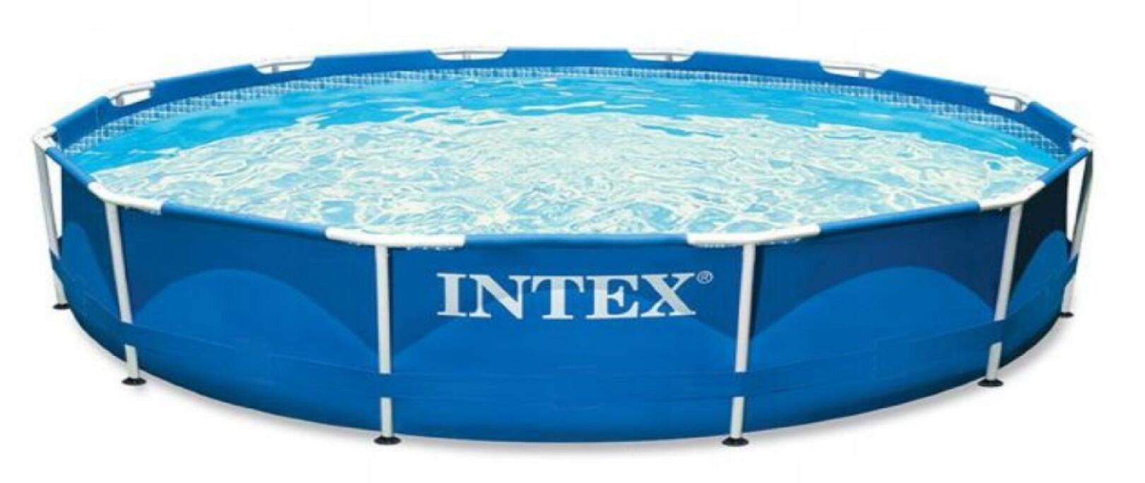 Intex 28210NP Kulatý zahradní bazén s kovovým rámem 366 x 76 cm 6/7