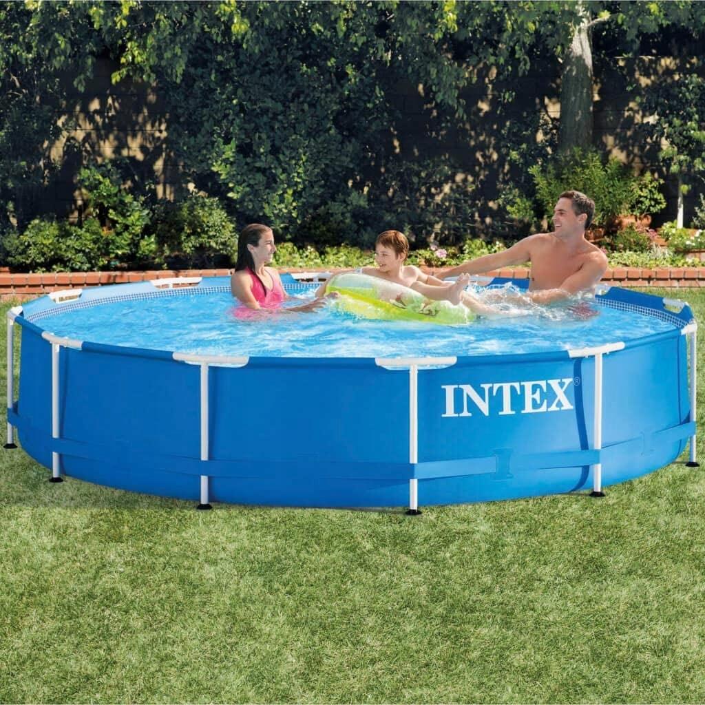 Intex 28210NP Kulatý zahradní bazén s kovovým rámem 366 x 76 cm 7/7