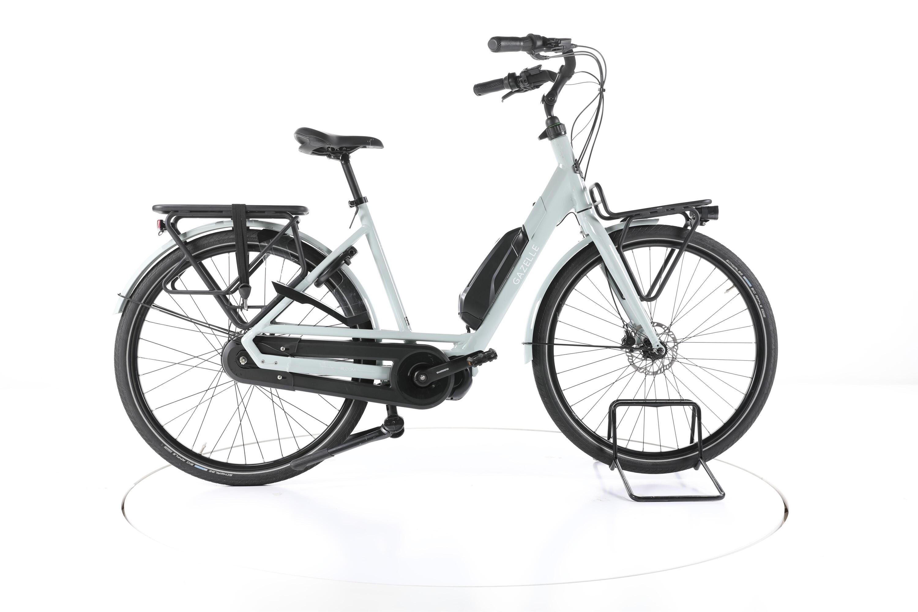 GAZELLE Tweedehands - Gazelle Bloom C380 HMS City E-Bike Lage instap 2023 - Zeer goed