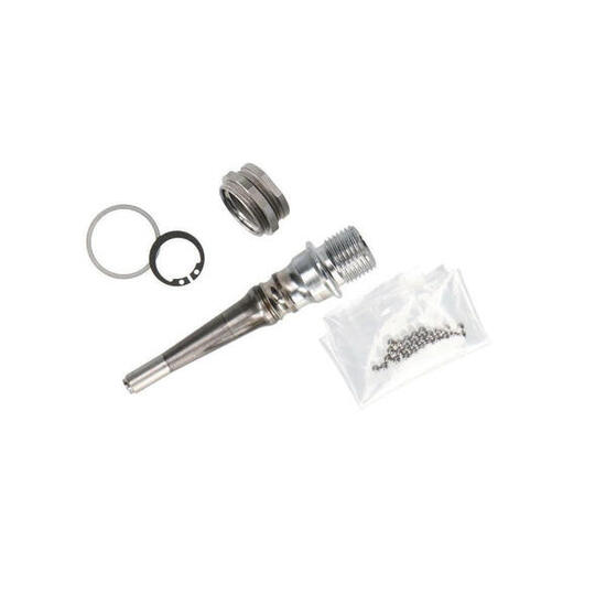 Zusammenbau der linken Pedalachse Shimano PD-R9100