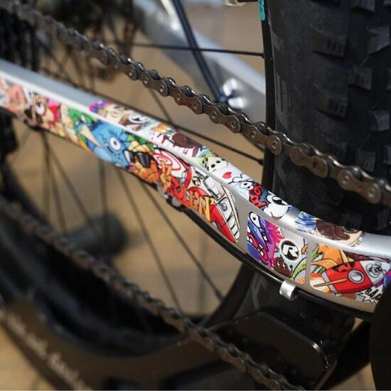 Kit di protezione della base Riesel Design Chain:Guard Stickerbomb Eyecatcher