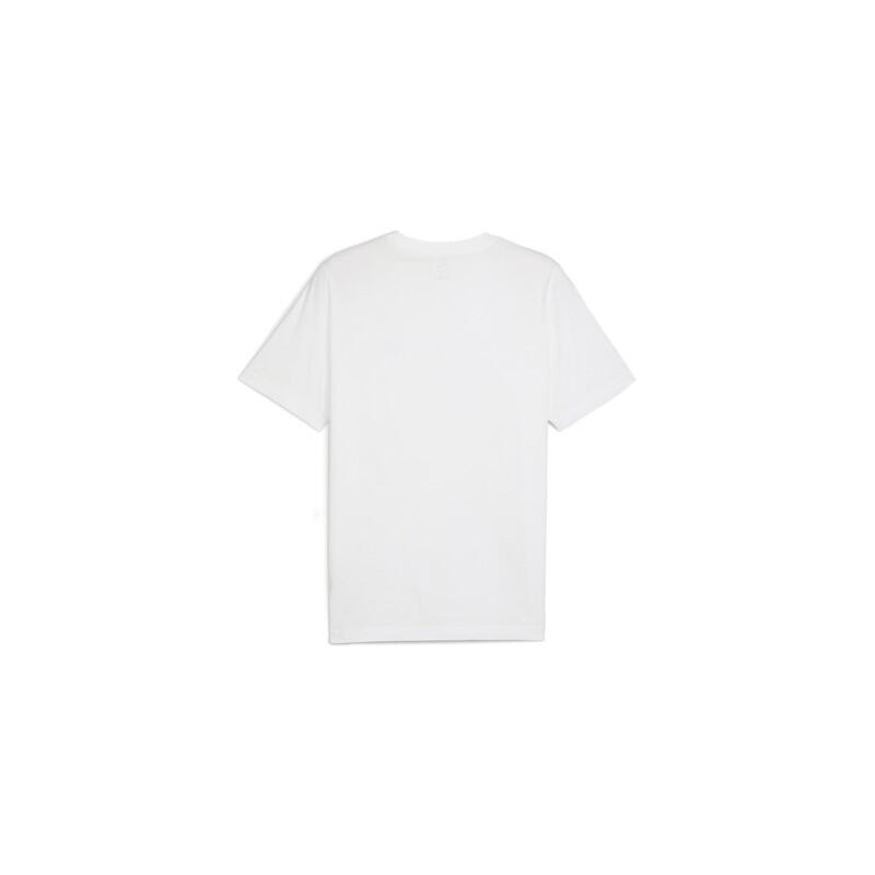PUMA Ess+ 2 col Small Logo Tee Maglietta, Puma White, L 2/2