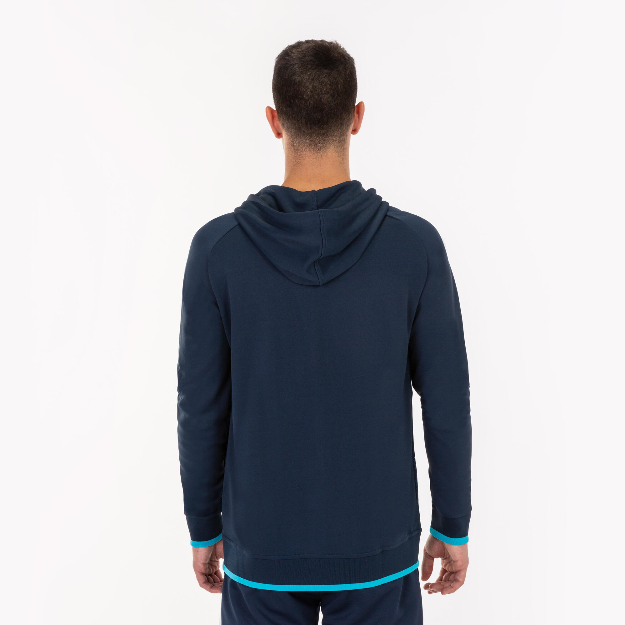 Chaqueta con capucha Niño Joma Supernova marino turquesa flúor 3/5