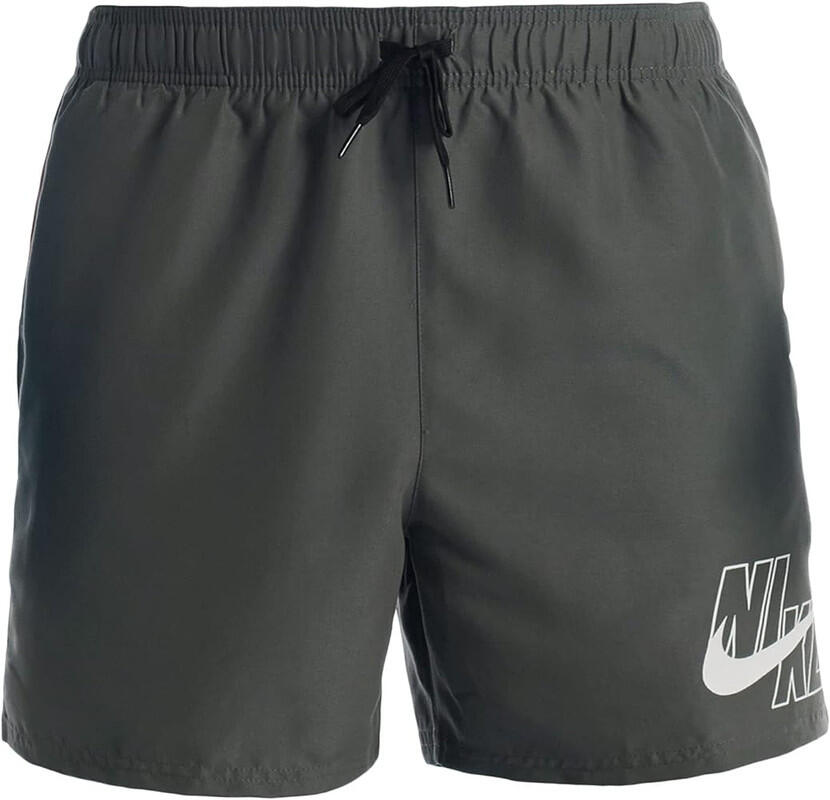 NIKE - 5 Volley Short, Costume da Bagno da Uomo, NESSA566, Grigio Ferro XS 2/2
