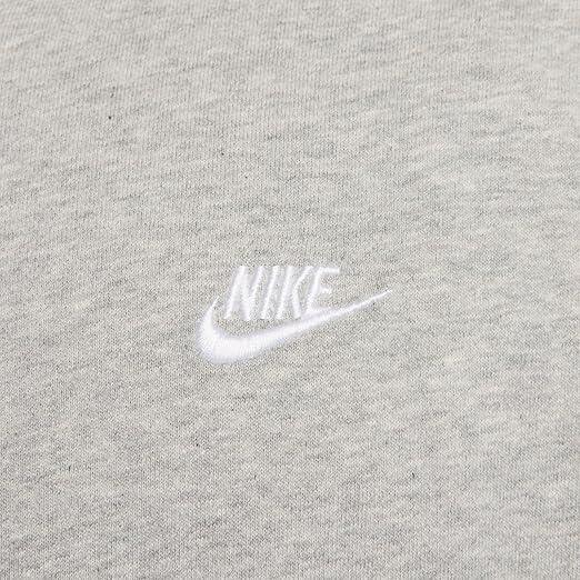 Nike Club Fleece hoodie met rits donkergrijs 3/7