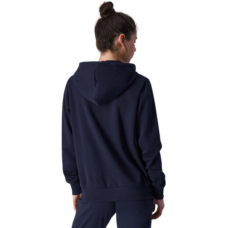 Champion FULL ZIP HOODIE SWEATSHIRT Heavy Soft Compact Donna Blu Navi, S 2/2