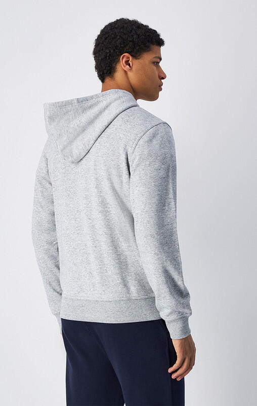 Champion FULL ZIP HOODIE SWEATSHIRT Heavy Soft Compact Uomo, Grigio, XXL 3/3
