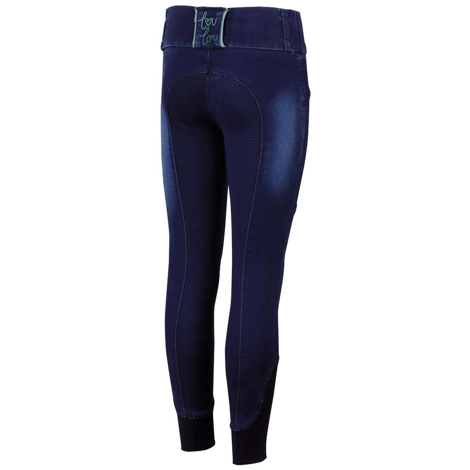 Dziecięce legginsy jeździeckie z pełną przyczepnością Harry's Horse Equitights L