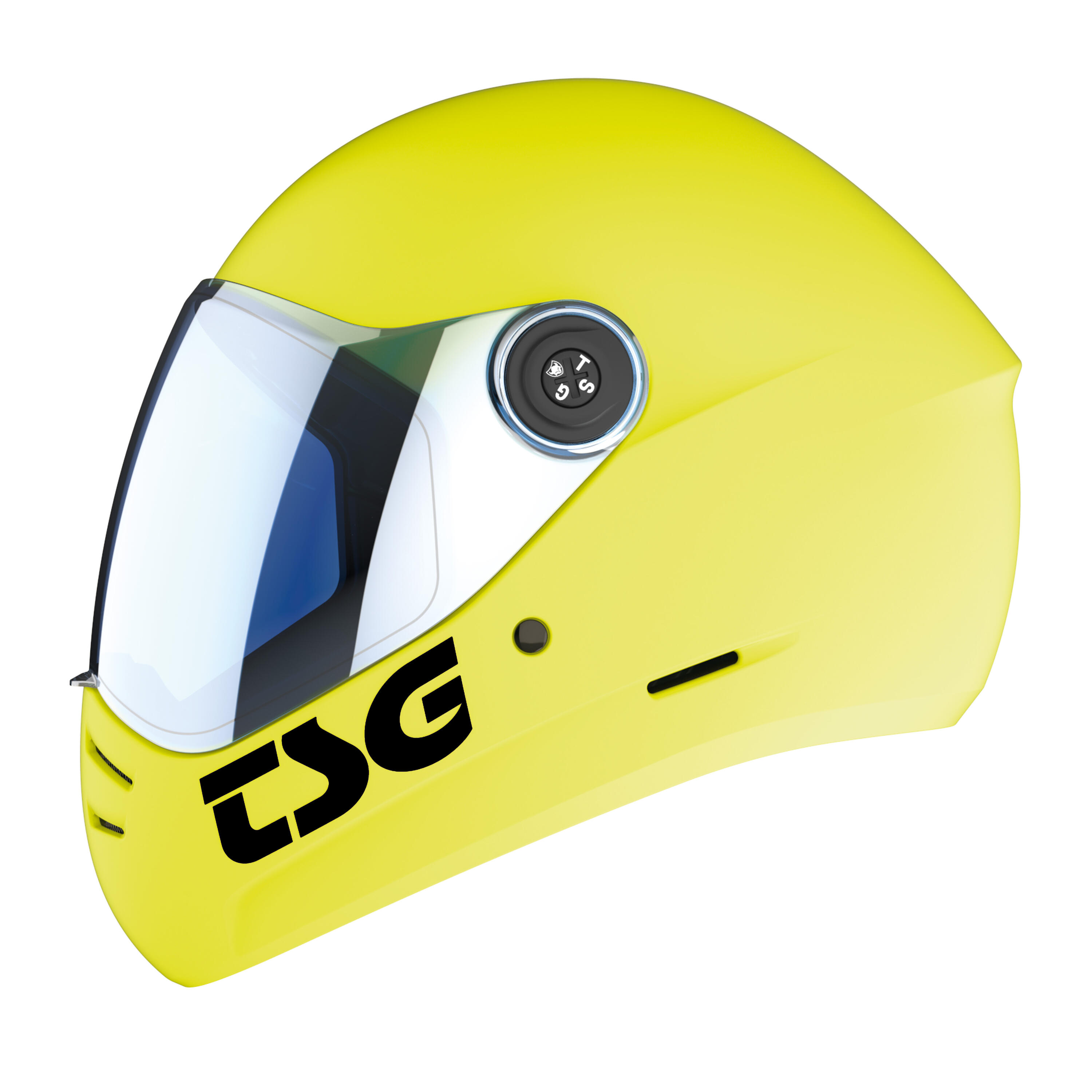 Casque Pass 2.0 Solid - Satin Acid Yellow - Taille XL - TSG 3/4