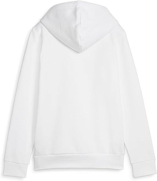 PUMA Ess No. 1 Logo Hoodie FL, Felpe con Cappuccio Donna, PUMA White,XL 2/2