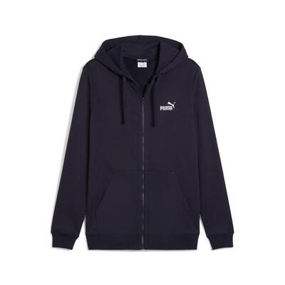 PUMA Ess No. 1 Logo Hoodie FL Felpe con Cappuccio Uomo New NavyXS