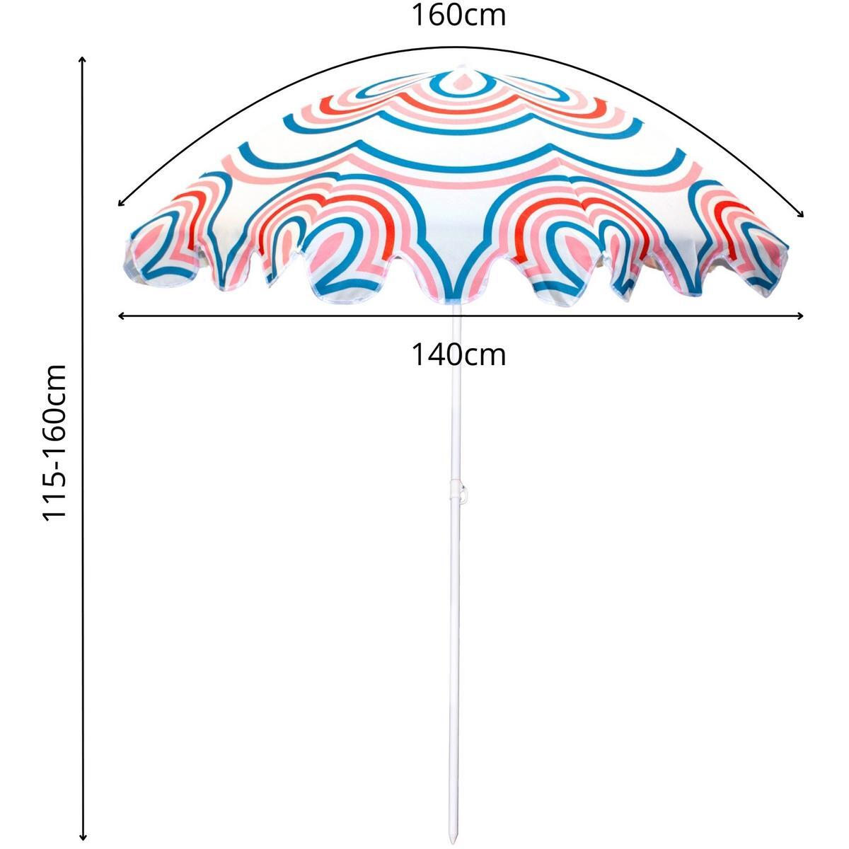 Parasol turystyczny 160CM 4/5