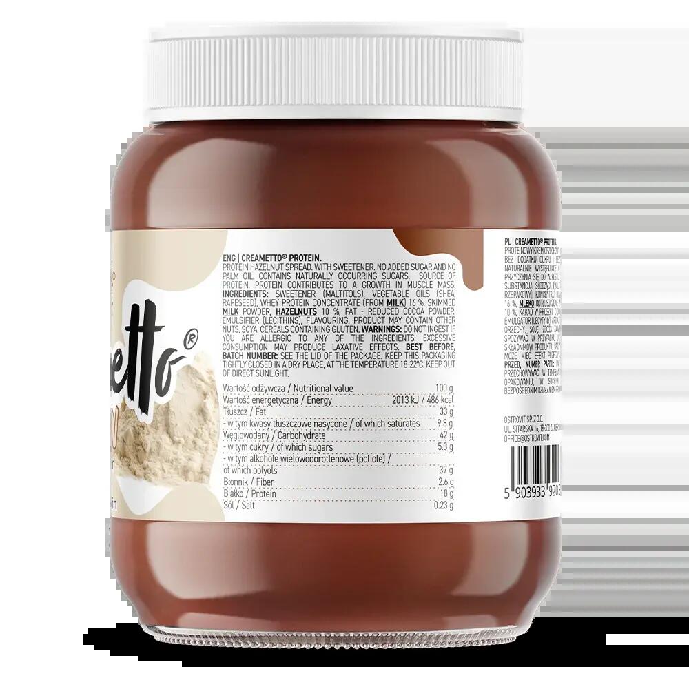 OstroVit Creametto Protein 320g Hazelnut 2/2