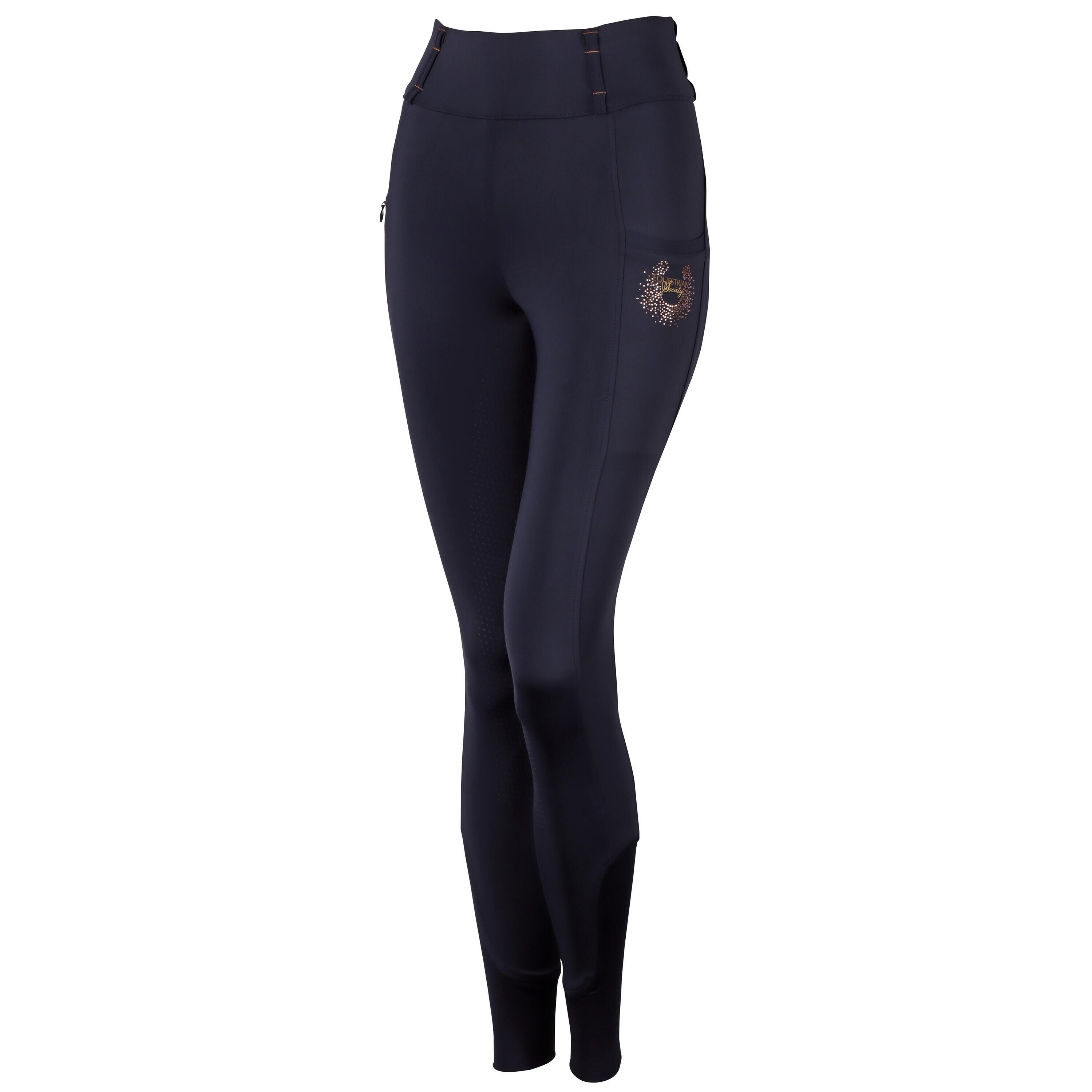 Legginsy jeździeckie z pełną przyczepnością Harry's Horse Equitights Classic Tan