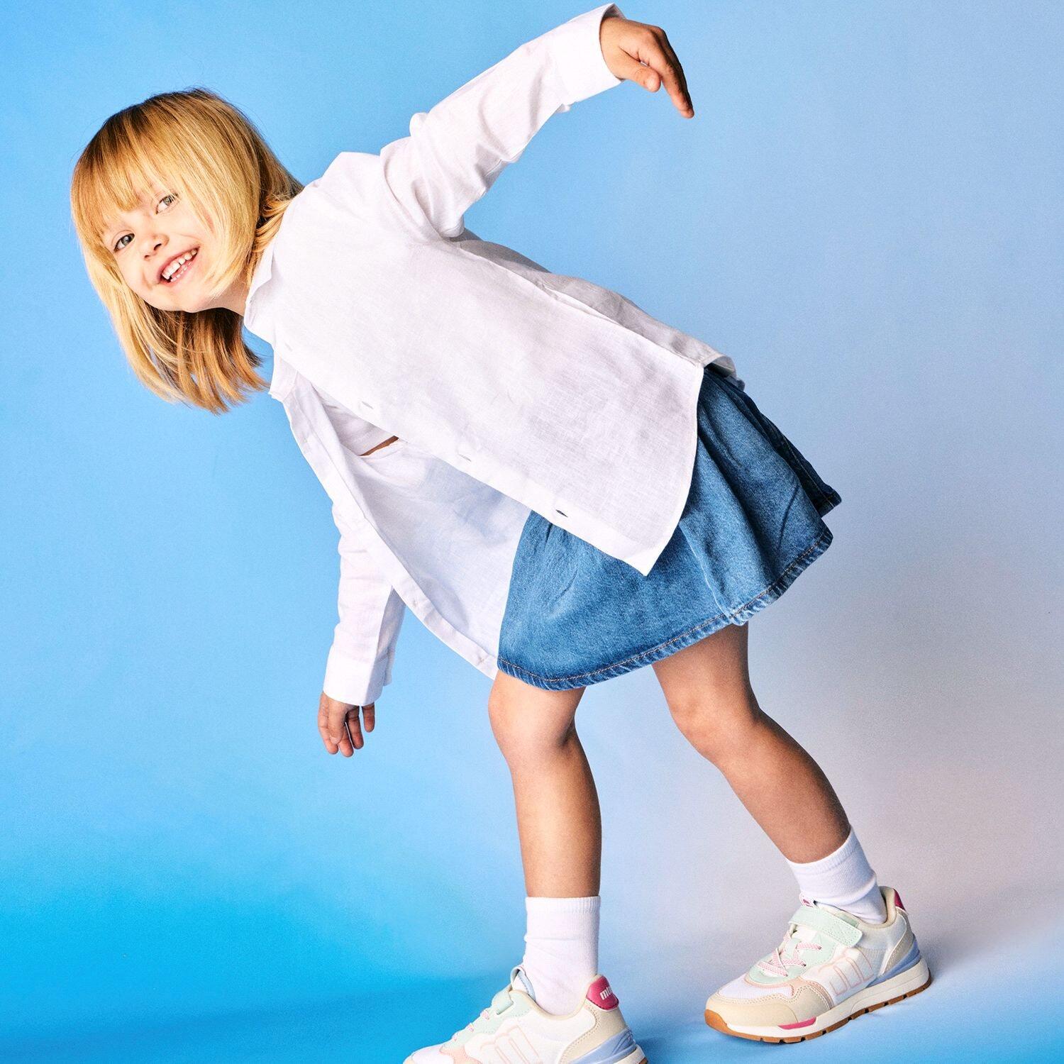 Sneakers Bambina MTNG KIDS Compact Bianco 2/7