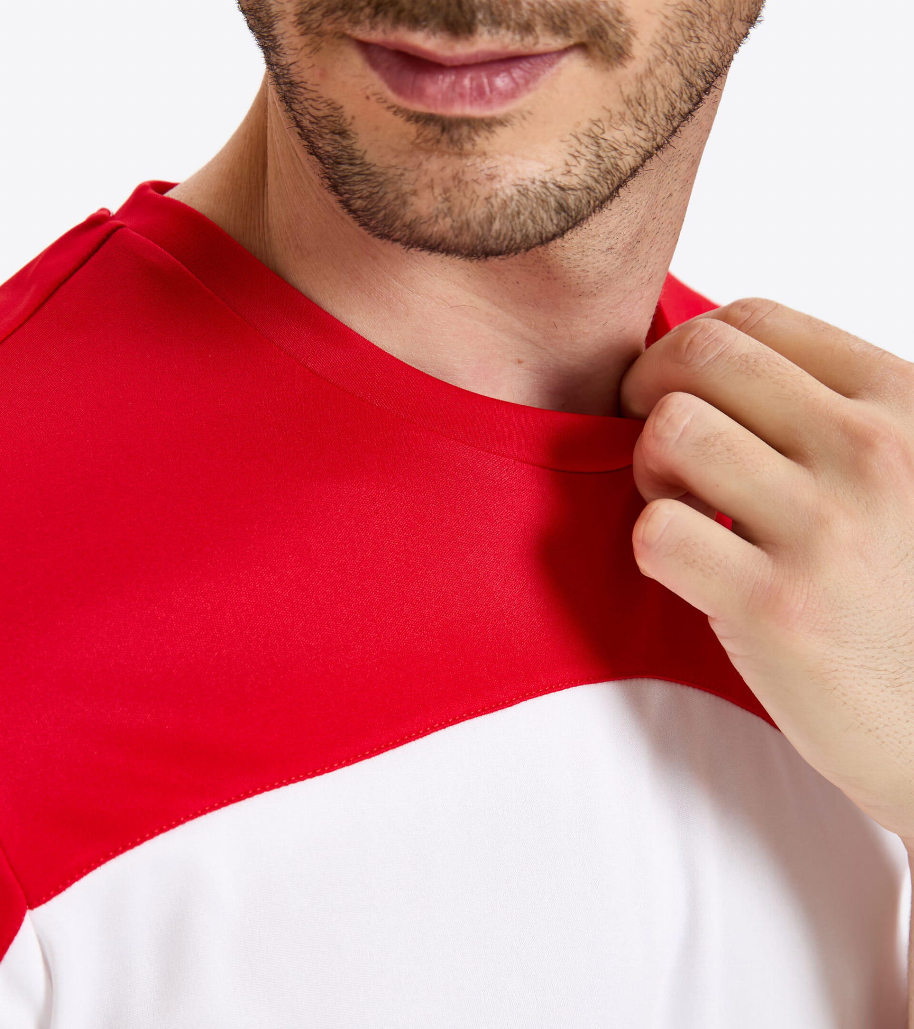 Koszulka do tenisa z krótkim rekawem męska Diadora T-SHIRT TEAM tomato red 5/5