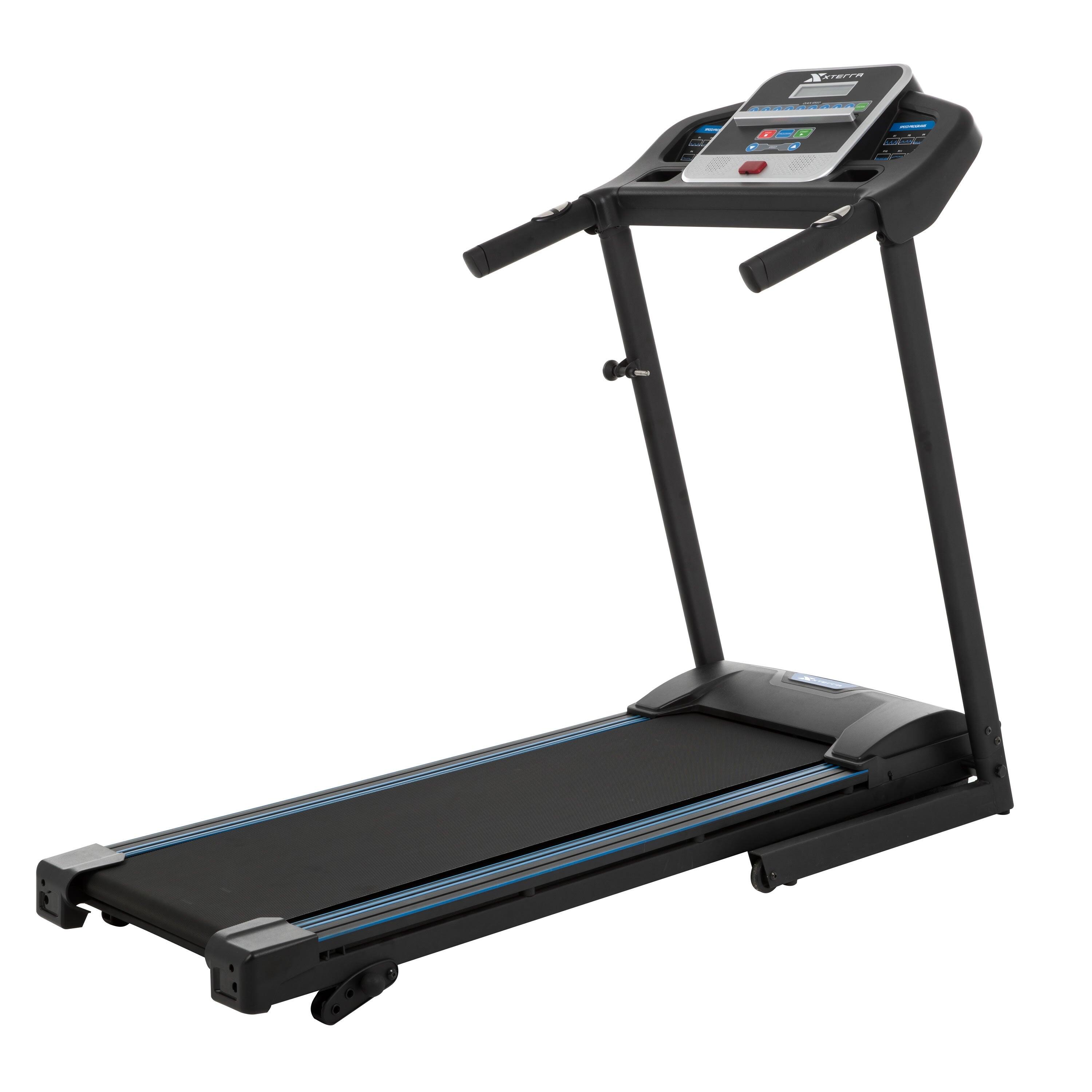 XTERRA Laufband TR150 - zusammenklappbar, 127x41 cm, 2,25 PS, 16 km/h, 3 Level Neigung
