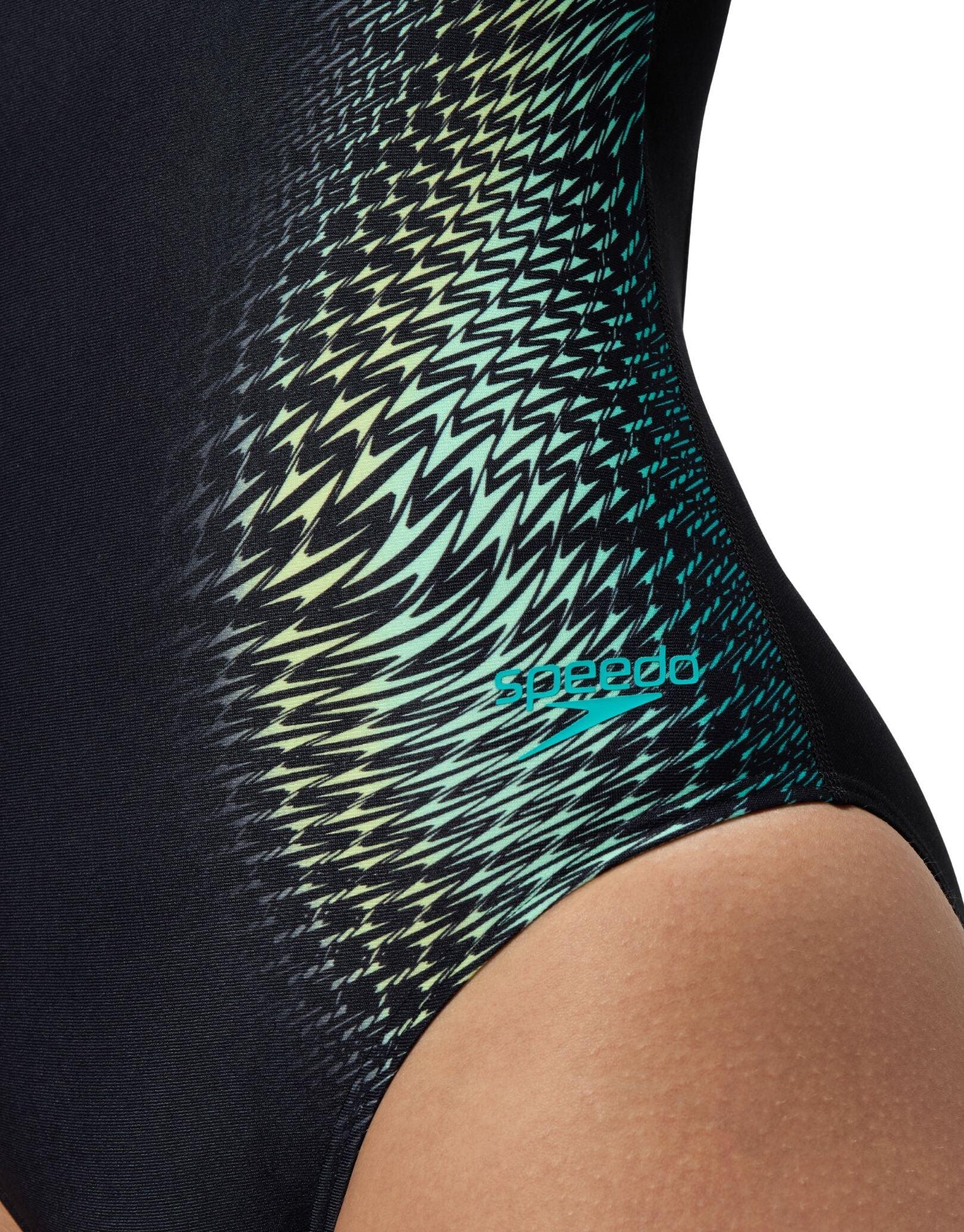 Speedo Badpak Eco Endurance+ Digital Placement Medalist Zwart/Groen 3/6