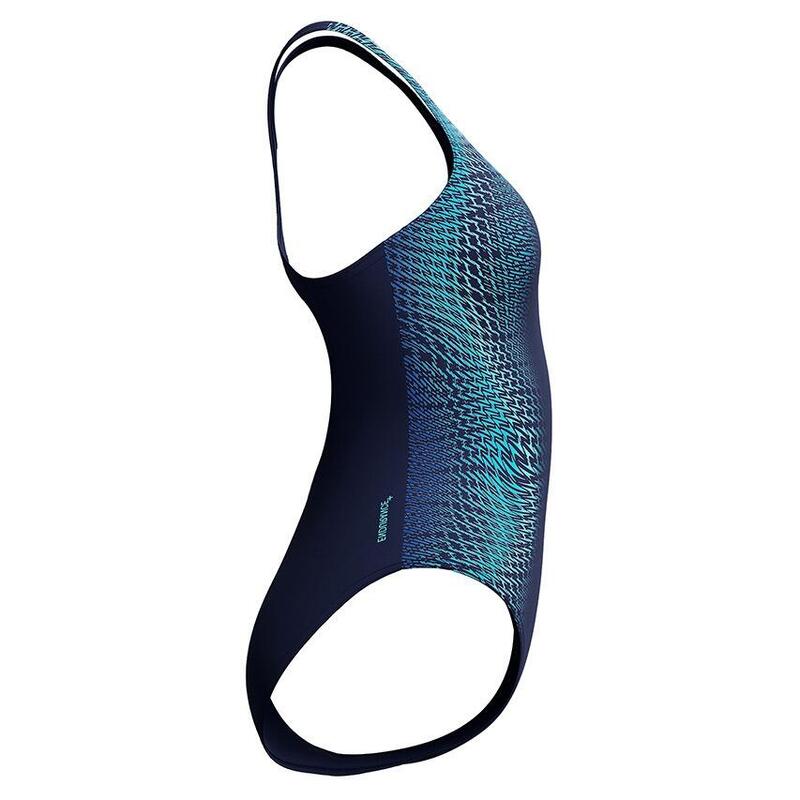 Speedo Badpak Eco Endurance+ Digital Placement Medalist Navy/Blauw