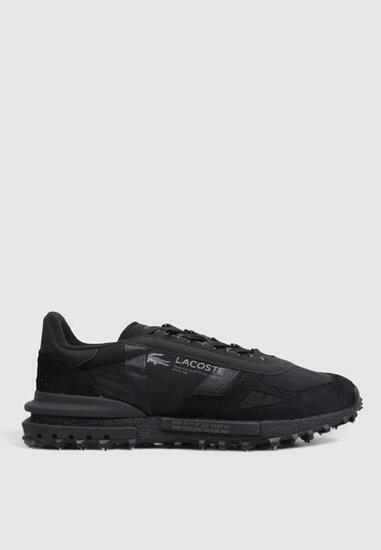 Lacoste Elite Active - Zapatillas Hombre Negro, Plataforma baja