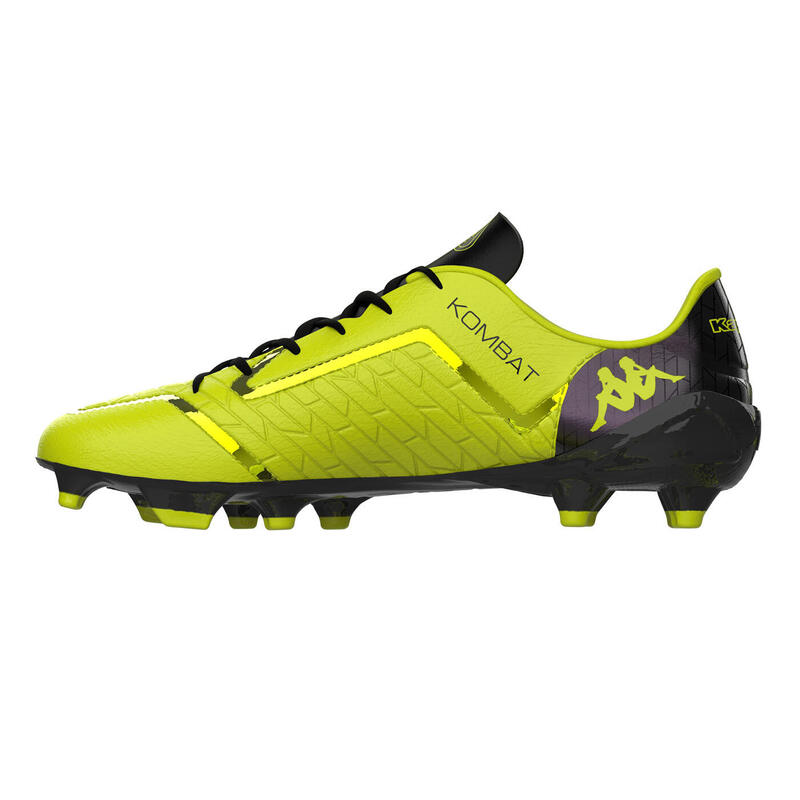 Crampons Kappa Kombat Player Base FG Jaune et noir KAPPA Decathlon