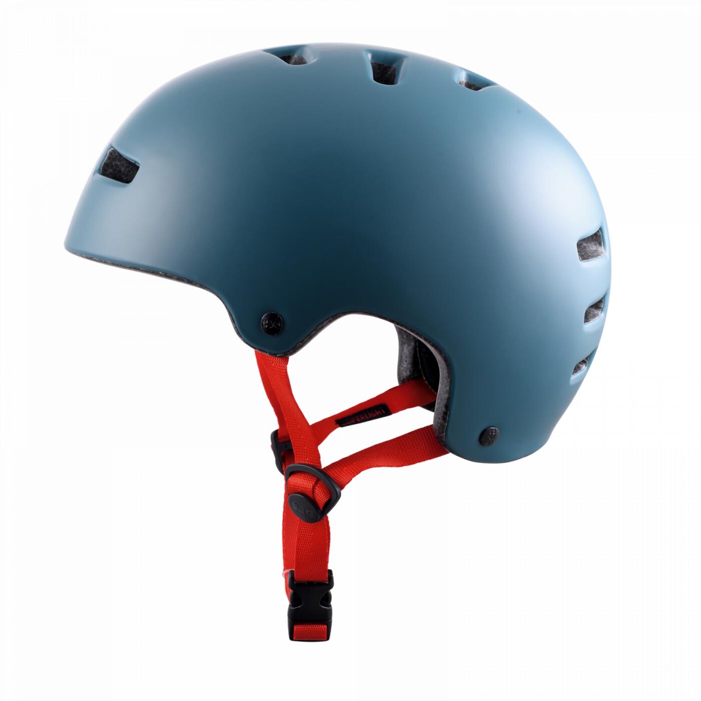TSG Casque SUPERLIGHT Solid Color Satin Teal 3/5