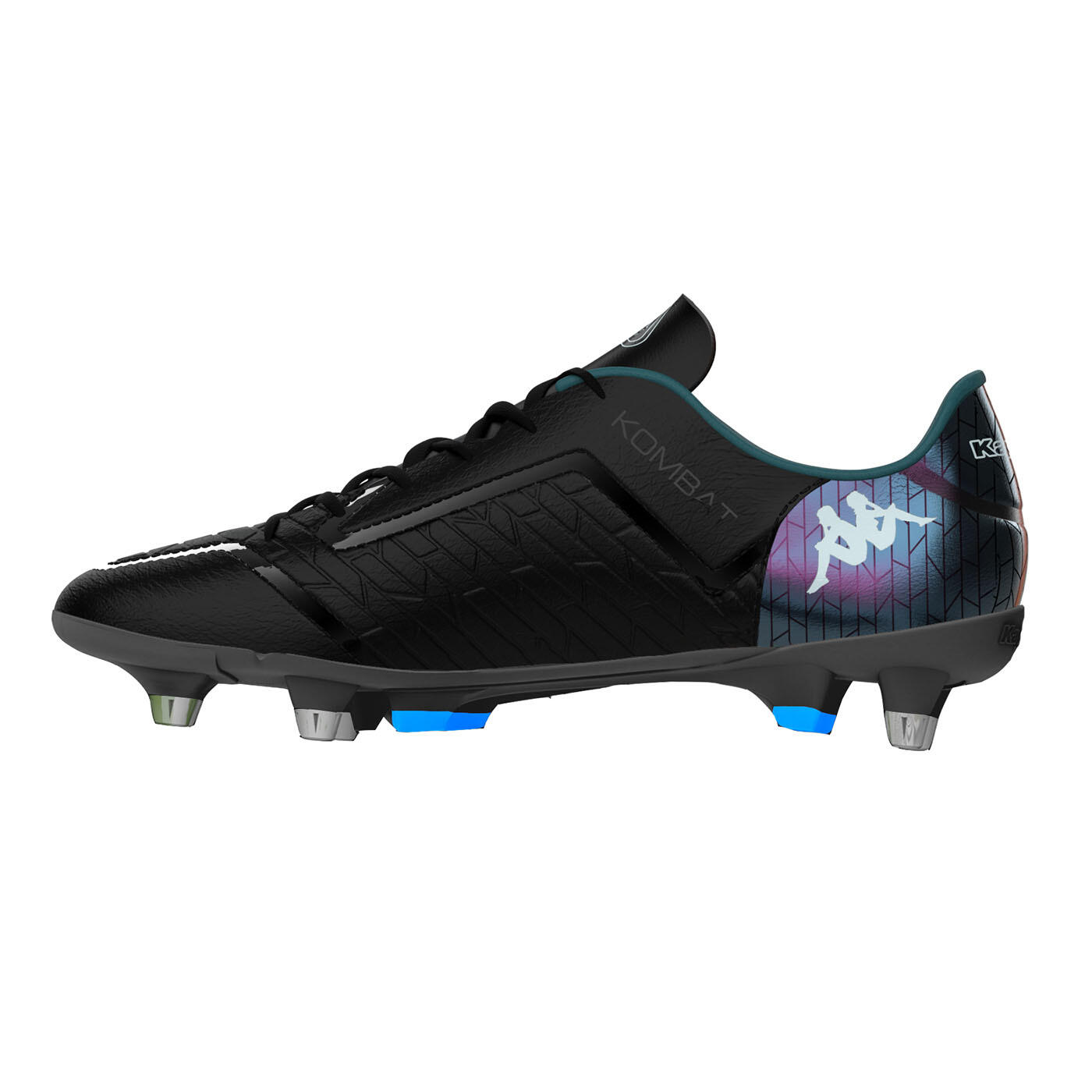 Scarpe da calcio Kappa Kombat Player Base SG nere 3/6