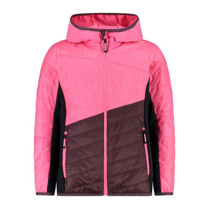 Veste de randonnée hybride à capuche fille CMP