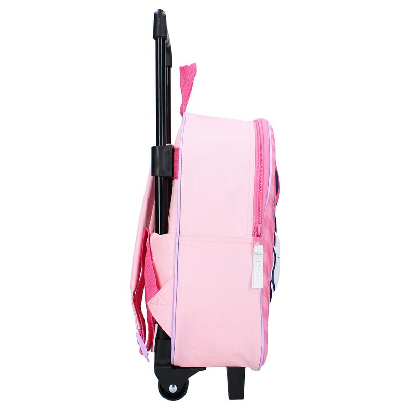Rucsac tip Troler 3D , cu un compartiment, 32x26x11 cm, Minnie Mouse