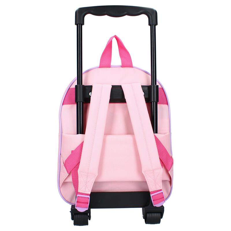 Rucsac tip Troler 3D , cu un compartiment, 32x26x11 cm, Minnie Mouse