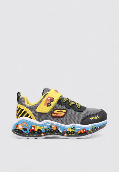 Chaussures Deportivas Niños Skechers PLAY SCENE Gris