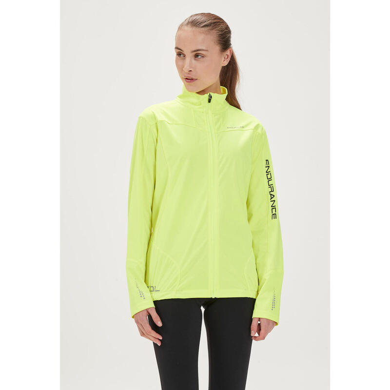 Funktionsjacke Ziva W Biken/Radsport Damen Safety Yellow Wasserdicht 5.000 mm