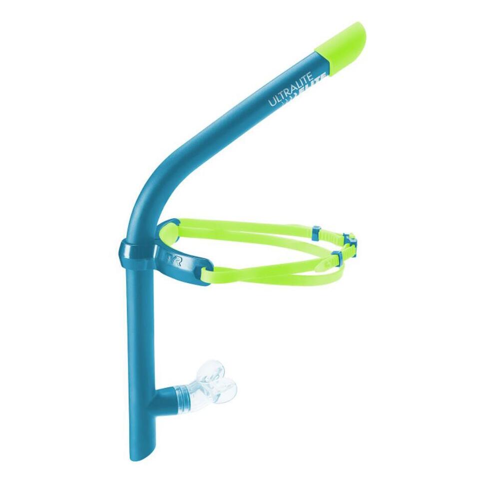 Tyr Ultralite Snorkel Elite - Niebieski