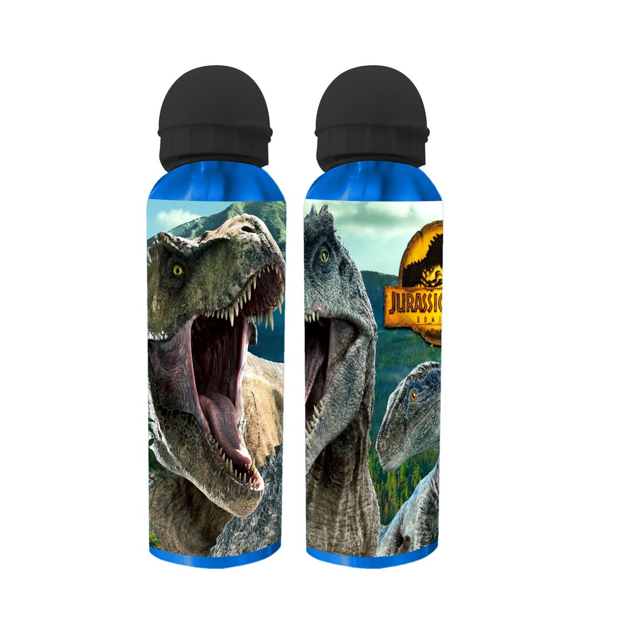 VITAL SPORT GARRAFA TÉRMICA DE 400 ML PARA CRIANÇAS, TRILHAS E MONTANHAS, JURASSIC PARK