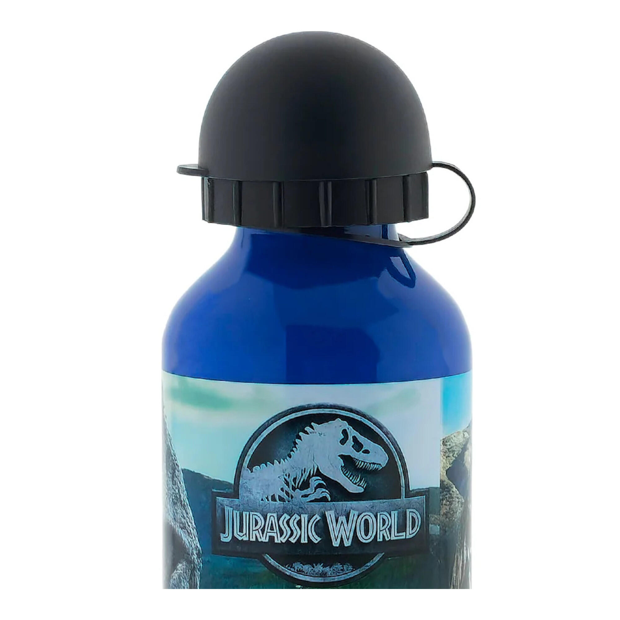 GARRAFA TÉRMICA DE 400 ML PARA CRIANÇAS, TRILHAS E MONTANHAS, JURASSIC PARK 3/3