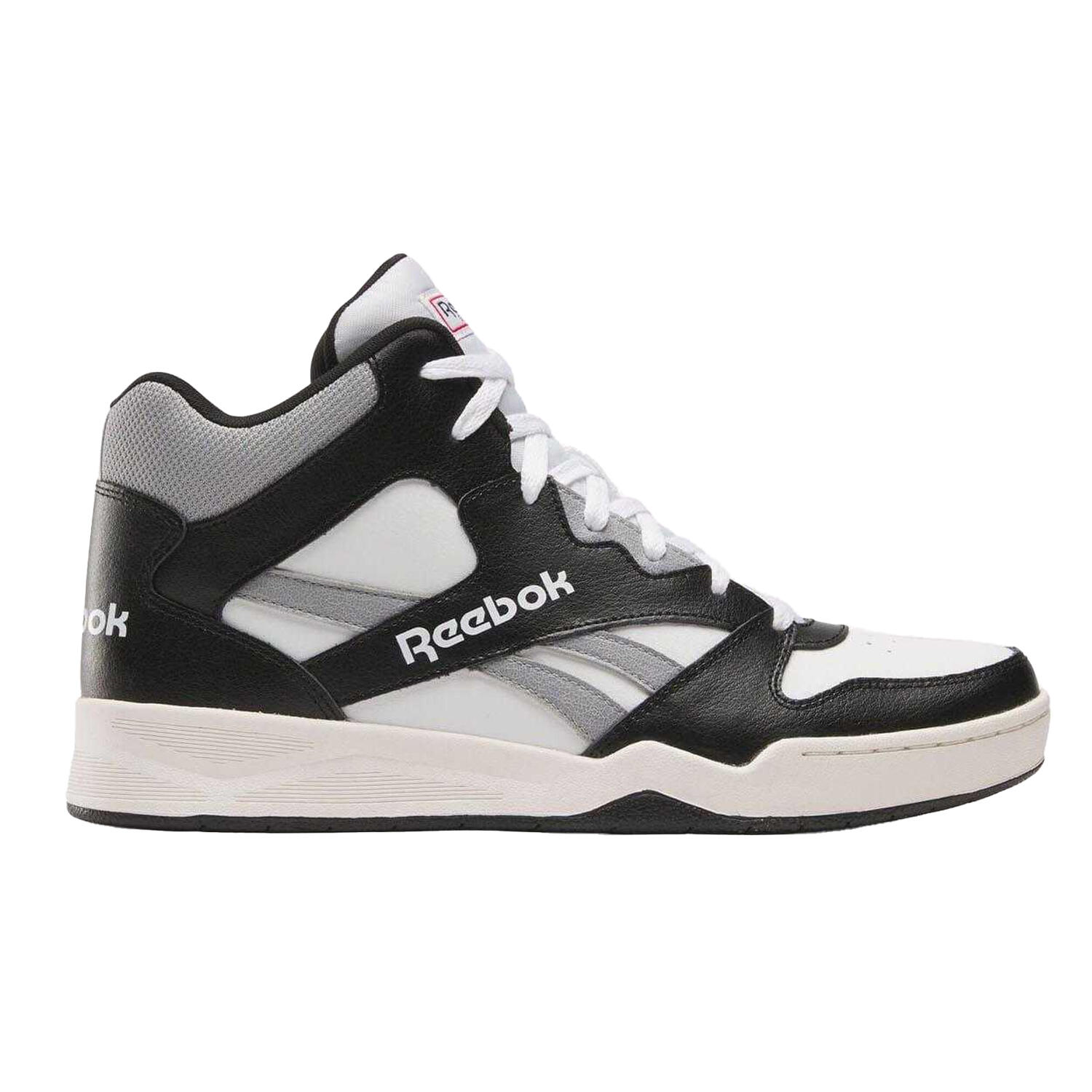 HerrenDamen Unisex Sneaker "Royal BB 4500", Leder Damen und Herren Weiß/Schwarz 3/4