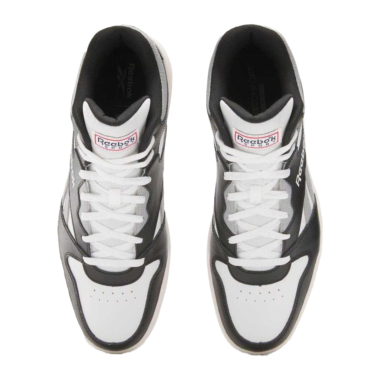 HerrenDamen Unisex Sneaker "Royal BB 4500", Leder Damen und Herren Weiß/Schwarz 4/4